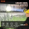 USB Super Bright Rechargeable Spotlight Flashlight 1000, 000LM Searchlight