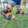Lawn Aerator Shoes for Grass, Pre-Assembled Grass Aerator Shoes for Lawn