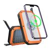Portable Charger, 10000mAh Power Bank with USB-C Cable for Travel, Fast Charging Battery Pack for iPhone